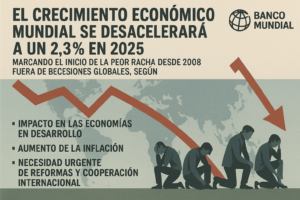 Crecimiento económico mundial 2025 según el Banco Mundial